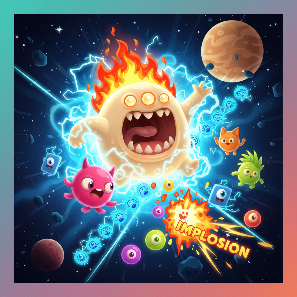 Reactoonz 100 Slot Game Screenshot